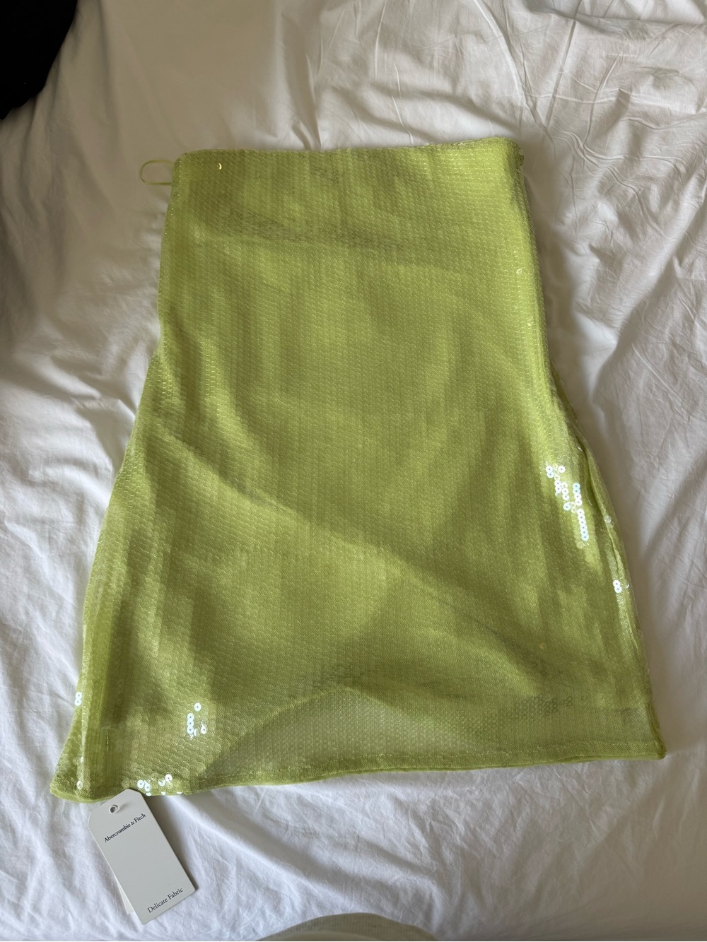 Abercrombie Women’s Lime Sequin Mini dress